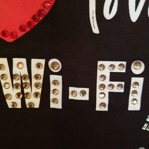 Signature Collection Graphic Short Sleeve Top - Picture 5 of 7